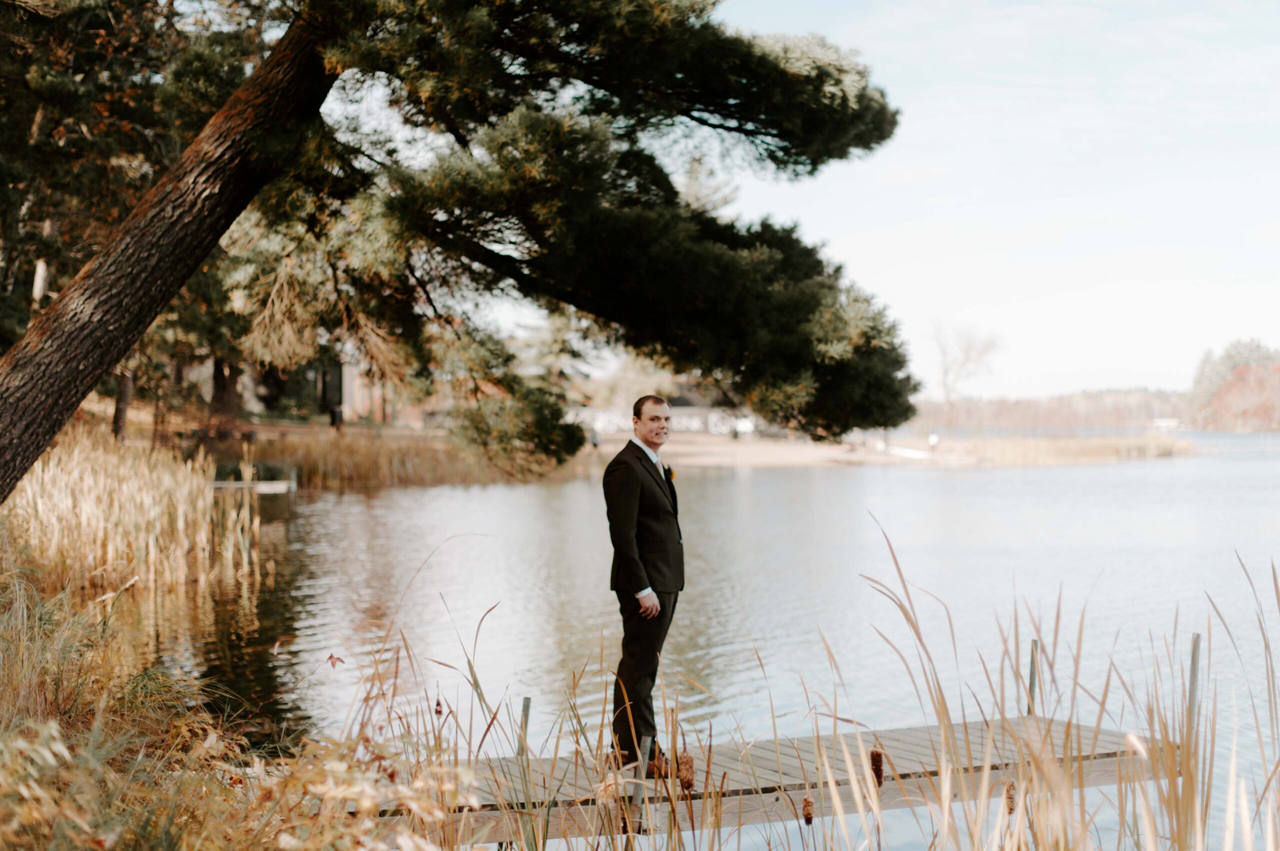 Natalie Tyler Photography wedding portraits, first look