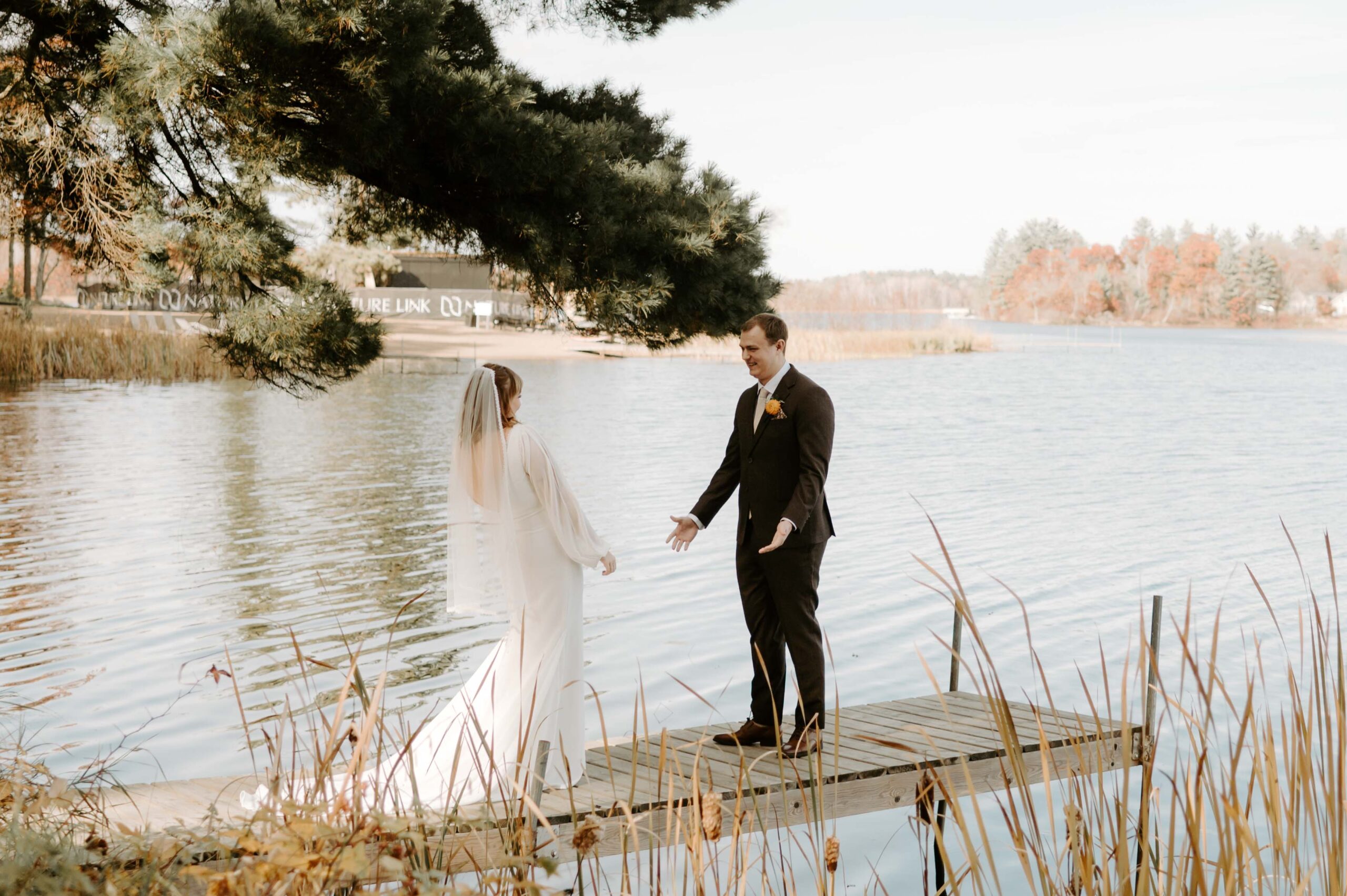 Natalie Tyler Photography first look wedding photography by Natalie Tyler